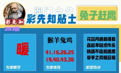 彩先知贴士